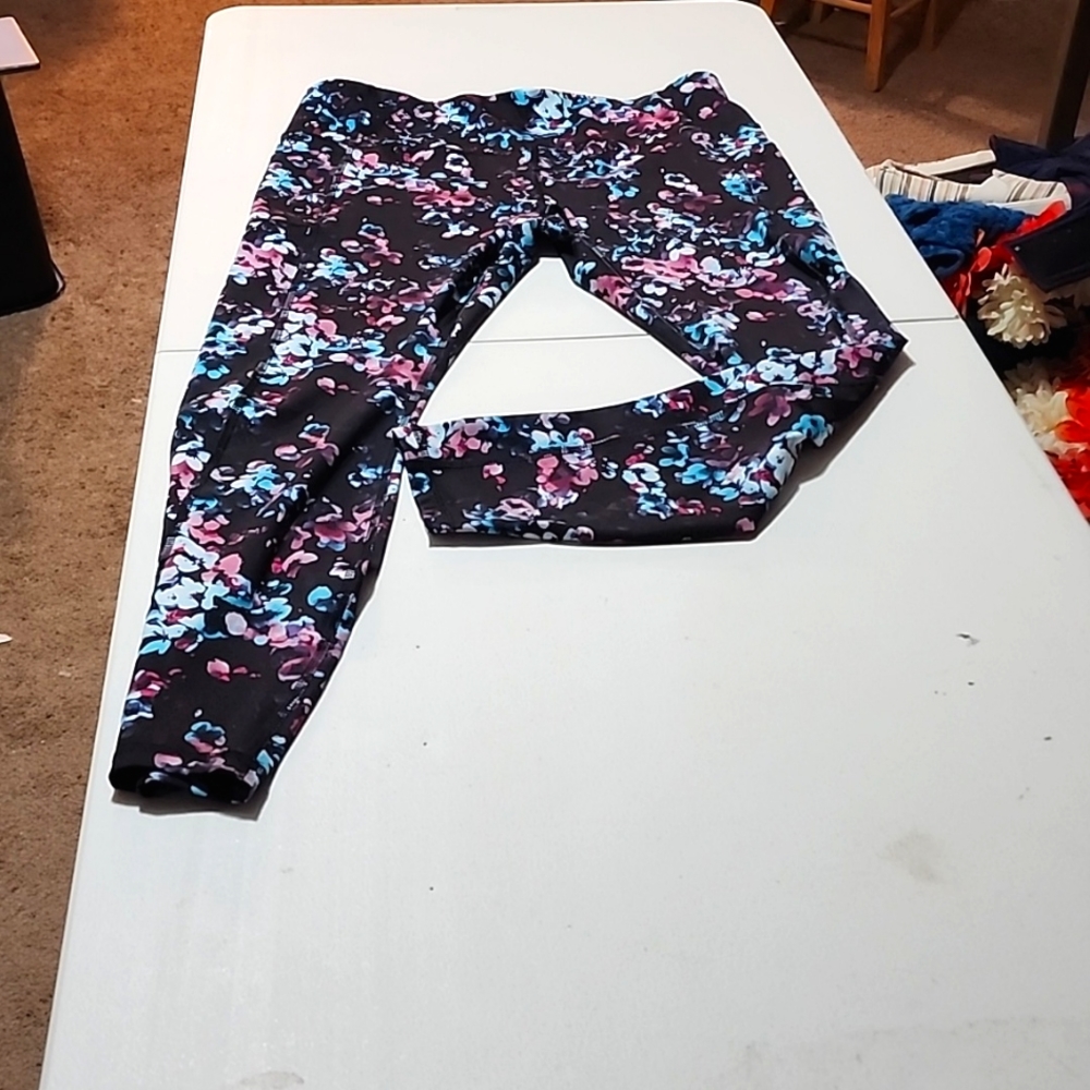 Women's plus size Avia athletic, floral leggings